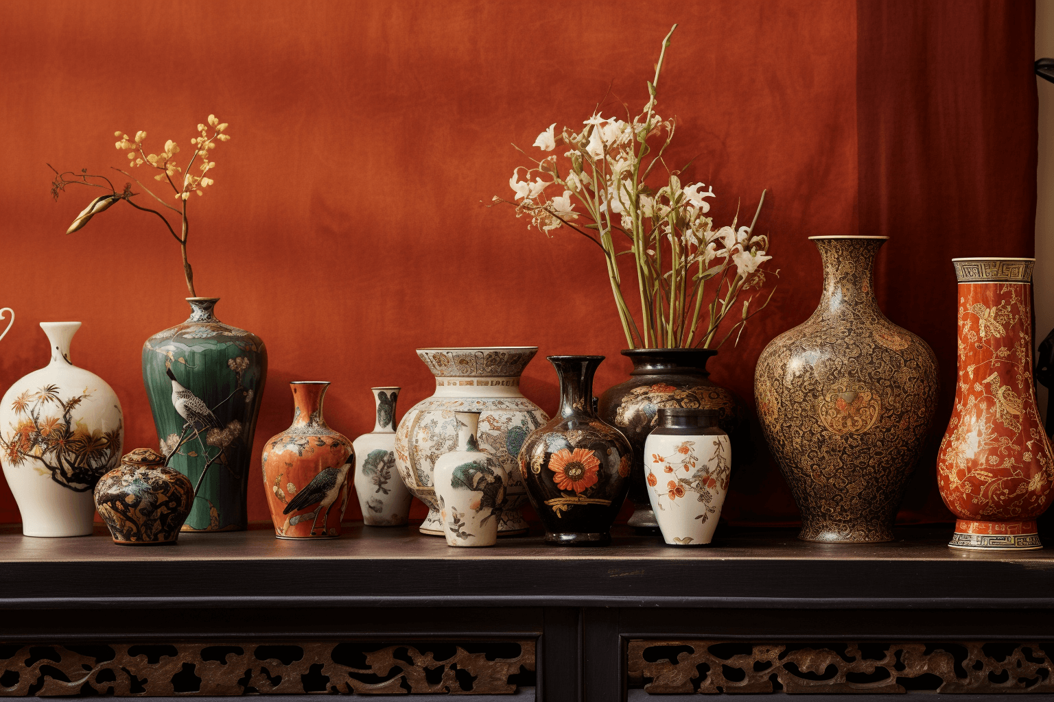 salon hausmanien le rachat d'une collection de vases asiatiques paris