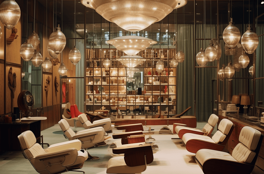vintage salon Eero Saarinen