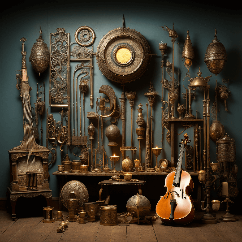 Instruments de Musique Anciens : Mélodie du Passé