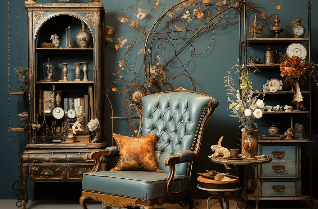 le charme des meubles vintages